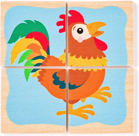 4 preslatka motiva kućnih životinjica