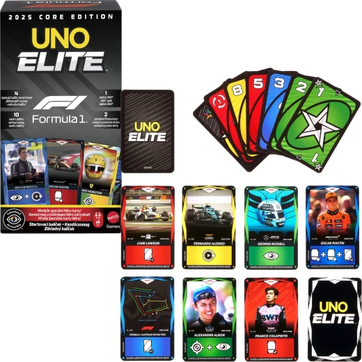 Mattel UNO Elite Formula 1 2025 početni komplet