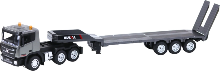 Realističan set tegljača i niskopodne poluprikolice