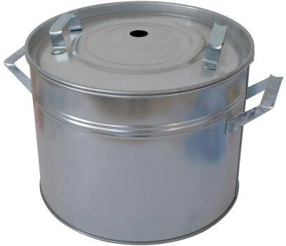 Lonac za pasterizaciju 20 l od pocinčanog lima s poklopcem