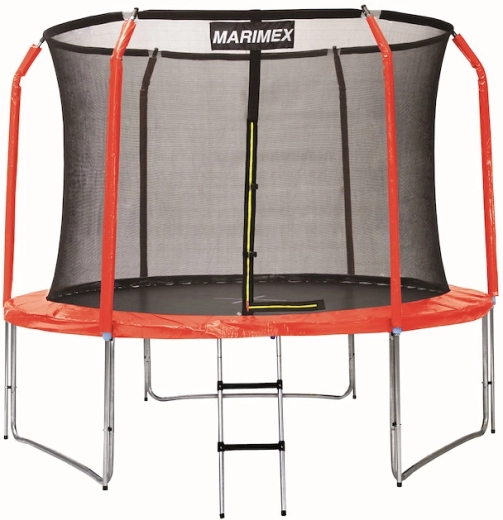 Set zaštitne obloge opruga i zaštitnih rukava za trampolin 366 cm, crvena