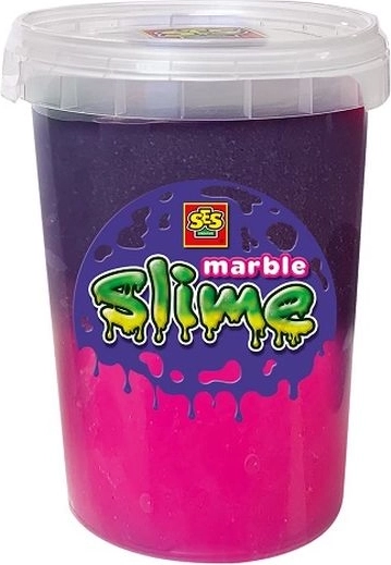 SES mramorirani slime ružičasto-ljubičasti 200 g