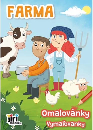 A5 Farm Coloring Book