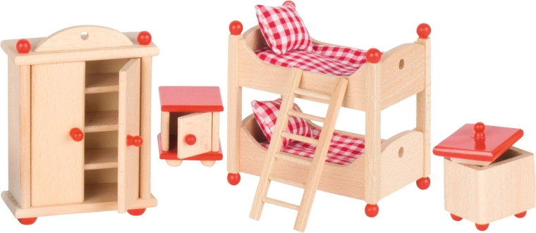 12-piece set made of beech wood