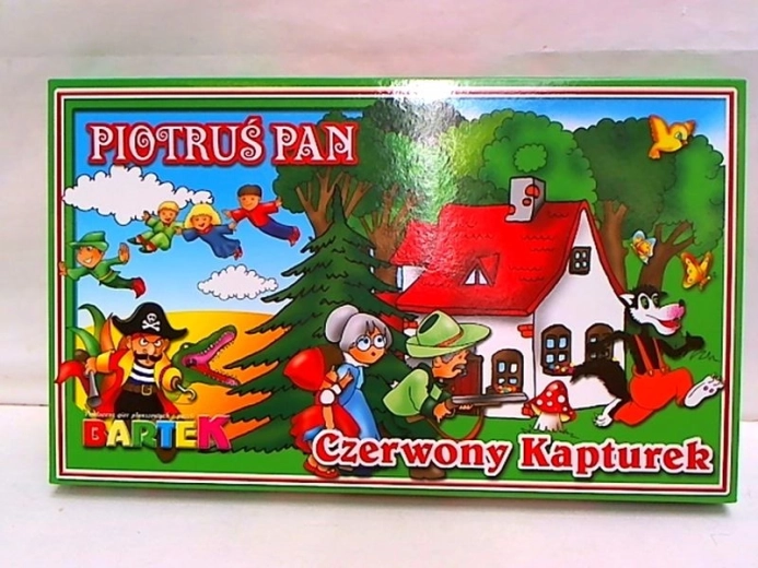 Set 2 dječje igre Crvenkapica i Petar Pan