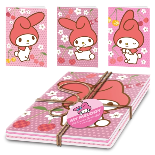 My Melody set bilježnica A5 (3 kom)