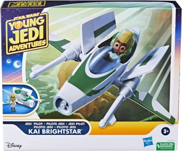 Star Wars Young Jedi Adventures – svemirski brod Kai Brightstar s figuricom