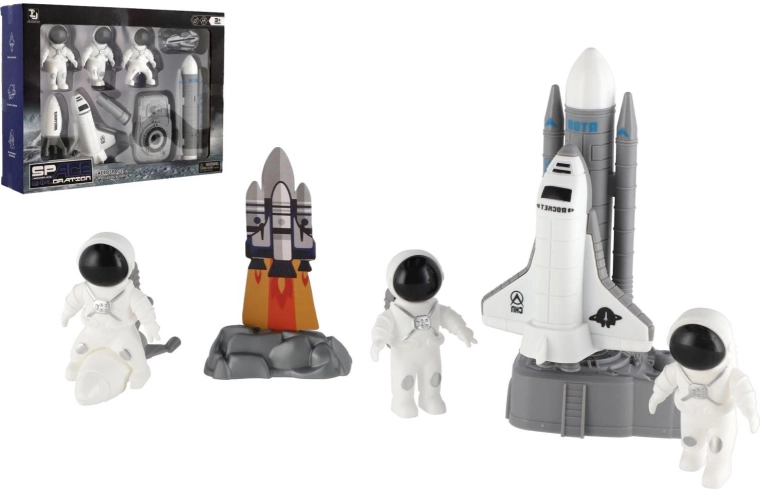Svemirski set – astronauti i lansirni svemirski shuttle s dodacima