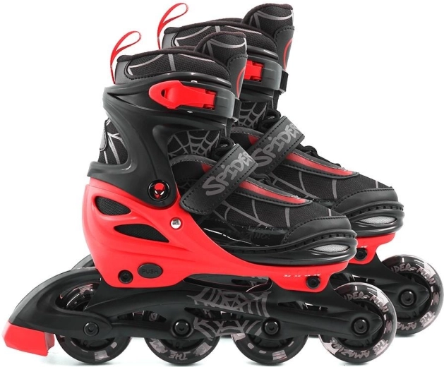 Inline role Spiderman 3 u 1 s LED kotačima
