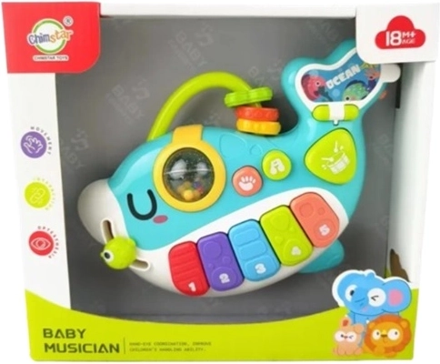 Dječji klavir Delfin u kutiji
