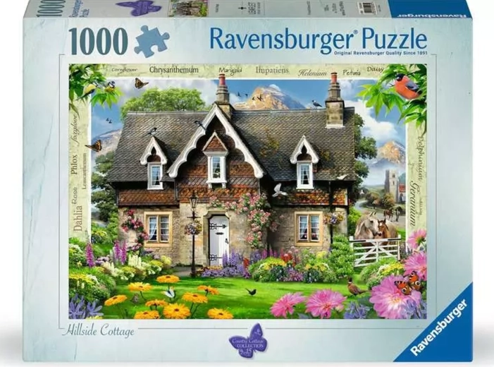 Ravensburger Puzzle Country Cottage: kućica na padini 1000 dijelova