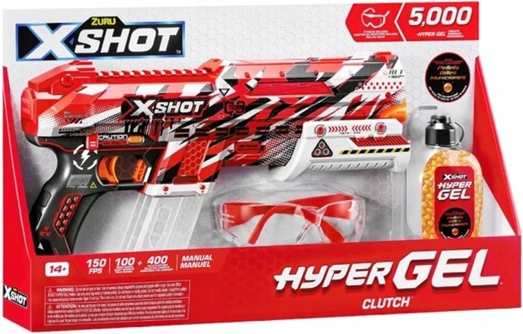 ZURU X-SHOT HyperGel pištolj s 500 gel kuglica
