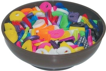 Plastični razlikovači za ključeve – mješavina boja (300 kom)