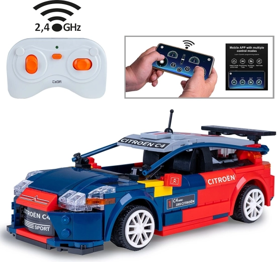 CaDA Citroën C4 WRC 2008 RC građevinski set 1:20