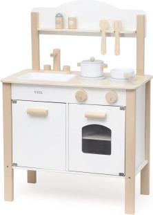 Modern White Wooden Children's Kitchen