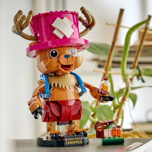 Adjustable Chopper figure on a display stand