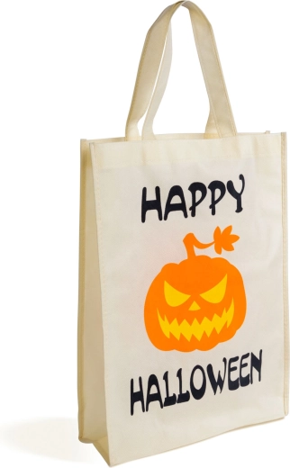 Halloween gift bag with pumpkin Happy Halloween 30 × 40 cm