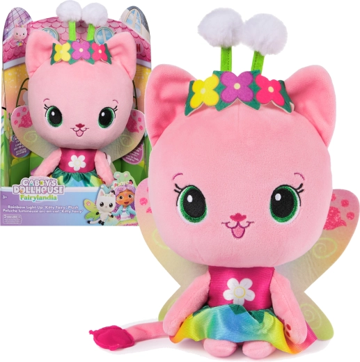Spin Master Gabby’s Dollhouse plišana vila-mačkica Wróžkicia interaktivna 35 cm