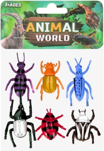 Insect Figures Animal World (6 pcs)