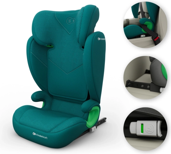 Stabilan ISOFIX s indikatorima ispravne montaže