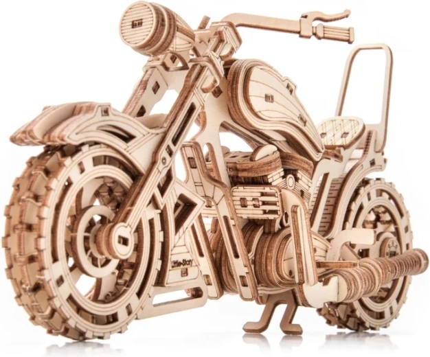 Little Story drvena 3D slagalica Yankee Chopper