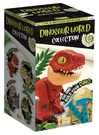 Kolekcija 4 dinosaura za sastavljanje