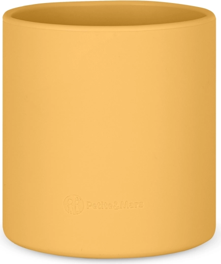 Petite&Mars silikonska čašica Take&Match intense ochre 6m+