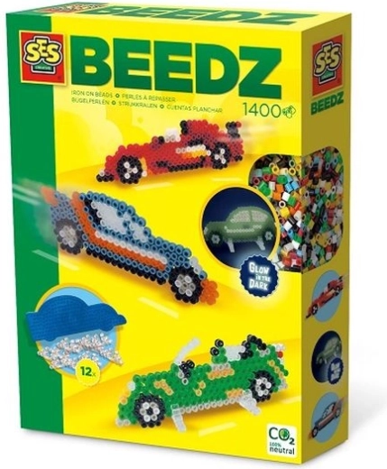 Ses Creative Beedz perlice za peglanje auta 1400 kom svijetle u mraku