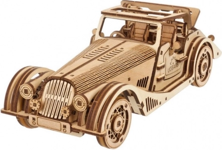 Ugears 3D drveni mehanički puzzle sportski auto Rapid Mouse