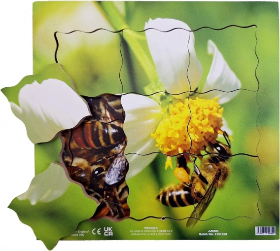 Just Jigsaws 600 Pčela – drvene složive puzzle