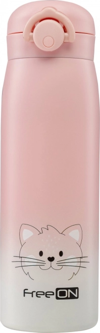 Termosica FreeON ružičasta 480 ml