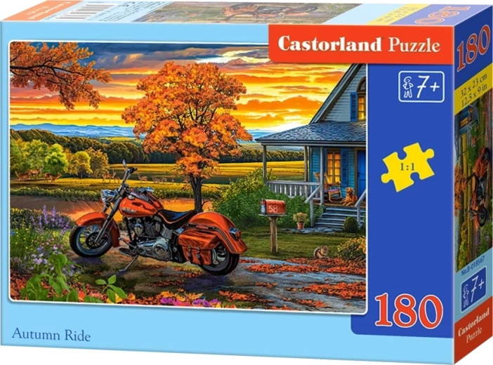 Castorland Autumn Ride puzzle, 180 pieces