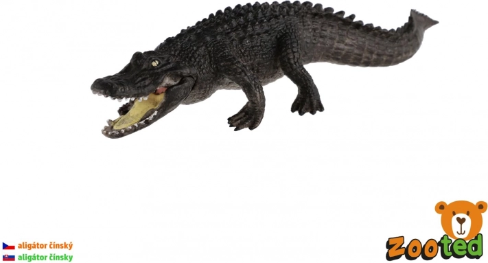 Plastična figurica kineskog aligatora 19 cm