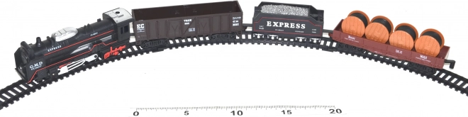 Vlakovski set Rail King sa svjetlosnim efektima