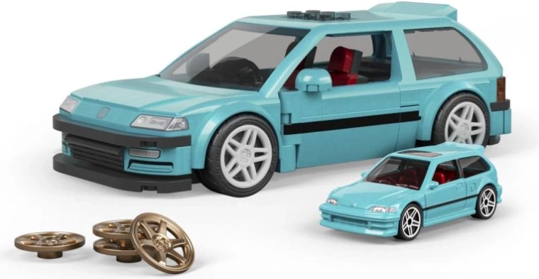 Hot Wheels Speed Series – custom ’90 Honda Civic EF komplet za slaganje auta