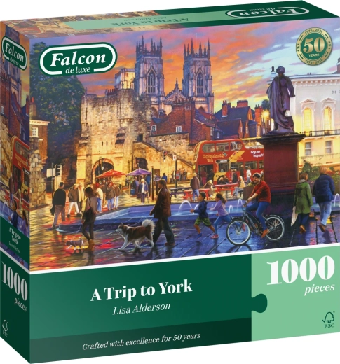 Falcon puzzle Trip to York (1000 pieces)