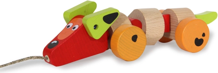 Pull-along toy for little explorers
