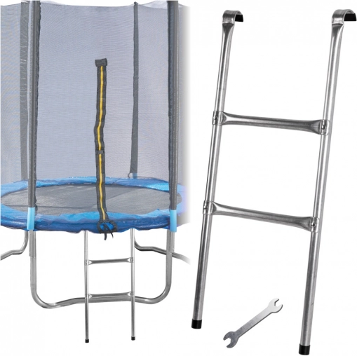 Univerzalne metalne ljestve za vrtni trampolin 86,5 x 37 cm