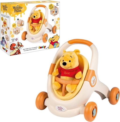 Winnie the Pooh 3-in-1 Walker with Plush Toy