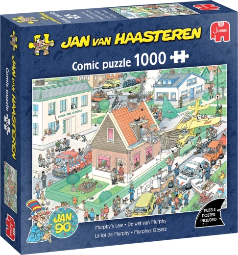 Jumbo puzzle Jan van Haasteren: Murphyjevi zakoni 1000 dijelova