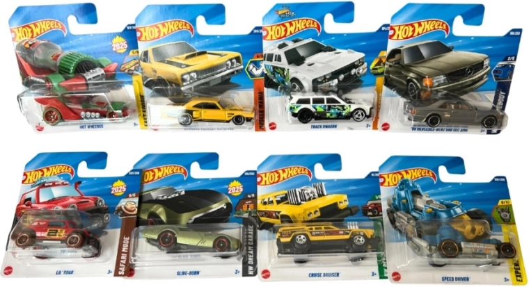 Raznoliki modeli i prepoznatljiv Hot Wheels stil