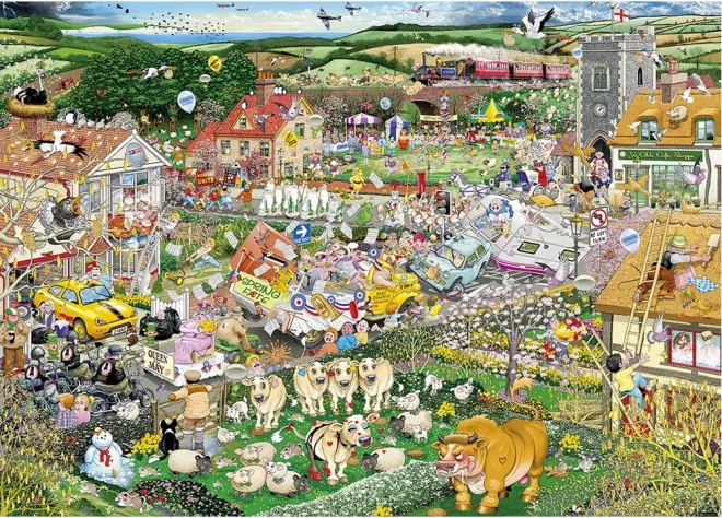 Puzzle Volim proljeće 1000 dijelova
