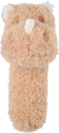 Nattou plišana zveckalica Teddy nosorog 14 cm