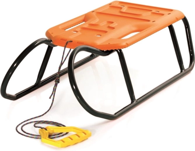 Little Beetle sled with orange seat