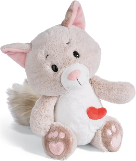 NICI plišana čupava mačkica Love 25 cm