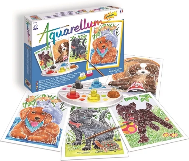 Sentosphere akvarelni set junior – štenci