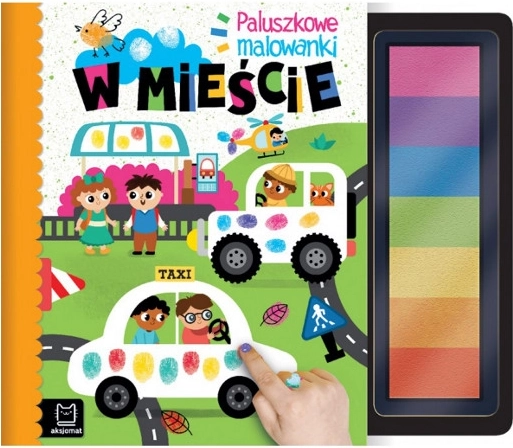 Otlisci palčića: U gradu – senzorna kreativna knjižica za najmlađe