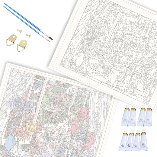 Nategnuto na drvenom blind okviru