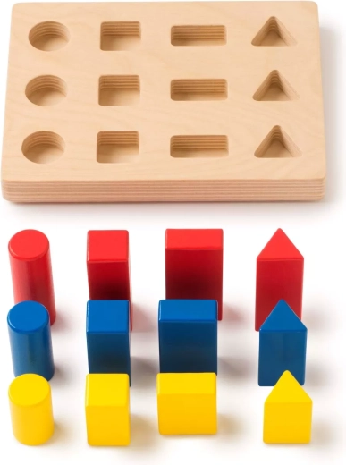Colorful pieces and clear sorting