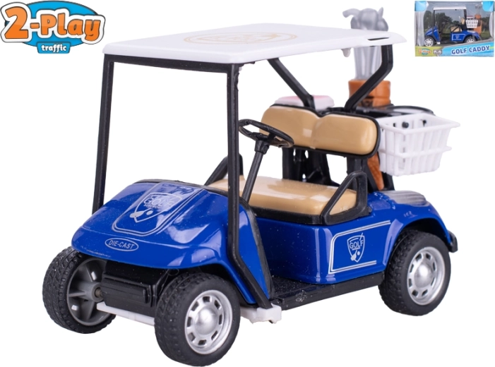 Golf kolica s golf palicama 2-Play Traffic, povratni pogon, 10 cm
